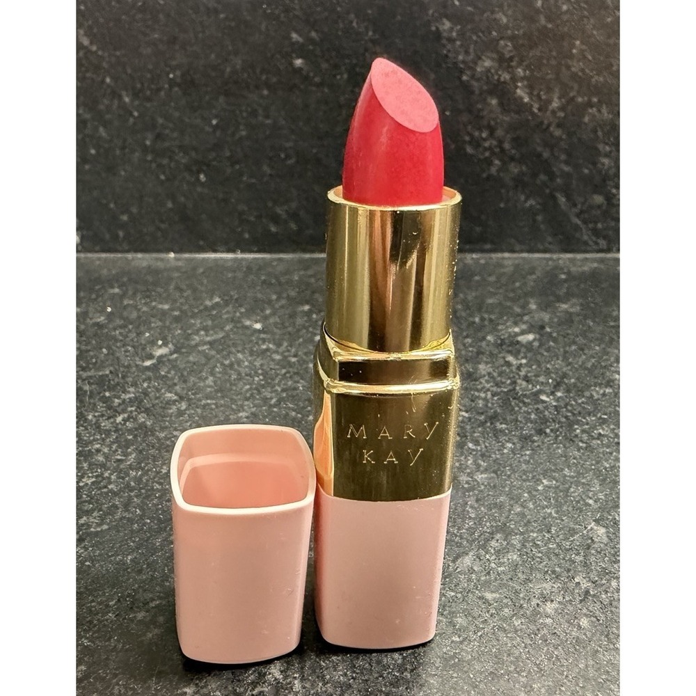 Vtg‎ New In Box Mary Kay Lasting Color Lipstick CHERRY RED 🍒 0.14oz NOS